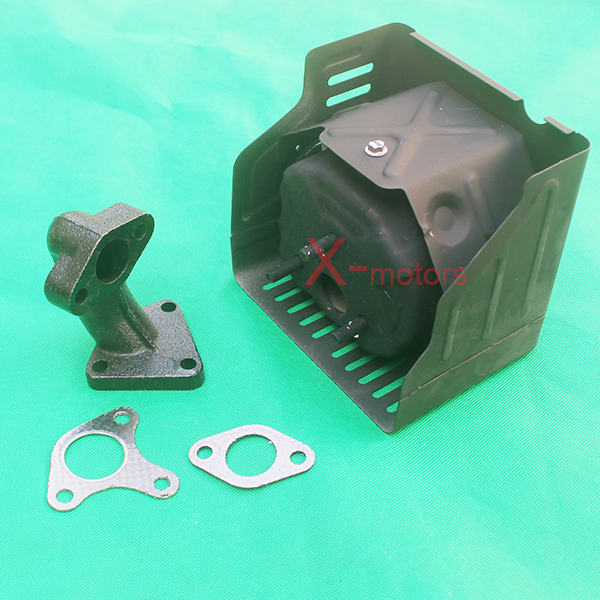 GX240 GX270 Exhaust Pipe- Details about  Muffler Exhaust Manifold Gasket Assy Kit for Honda GX240 GX270 Engines Generator 