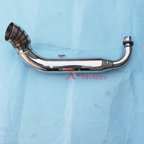 Honda MOnkey Z50 Exhaust Pipe S-New Stainless Steel Exhaust Honda Monkey Z50 Z50A Z50J exhaust pipe 79 80 81 up