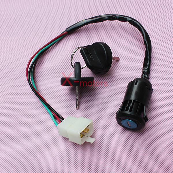  Eton 50cc 70cc 90cc ATV Quad Replace # 650720-New Key ignition switch for E-Ton Eton 50cc 70cc 90cc ATV Quad Replace # 650720